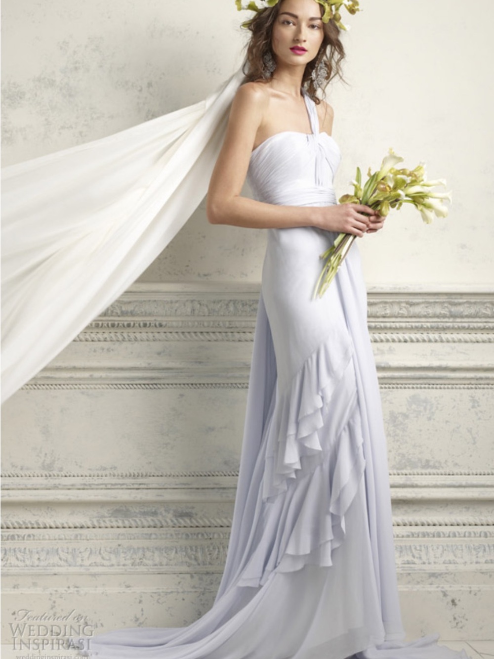 Va et Vien Crashing Waves BHLDN gown